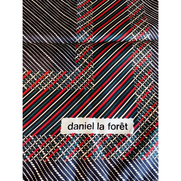 Daniel la Foret square silk scarf - Picture 1 of 4